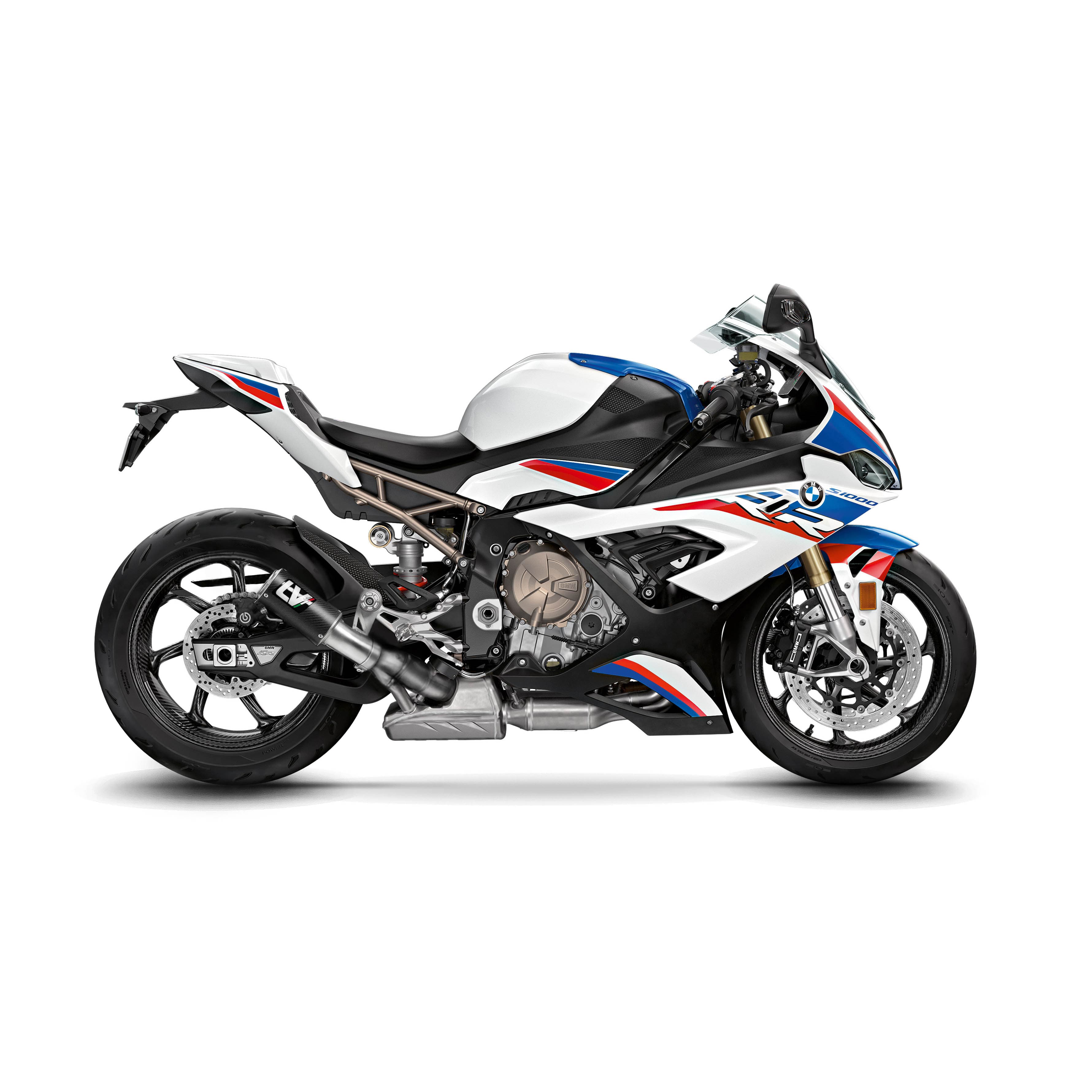 Leo Vince CORSA CARBON slipon exhaust for BMW S 1000 RR / M 1000 RR 2019-2026 — view 1