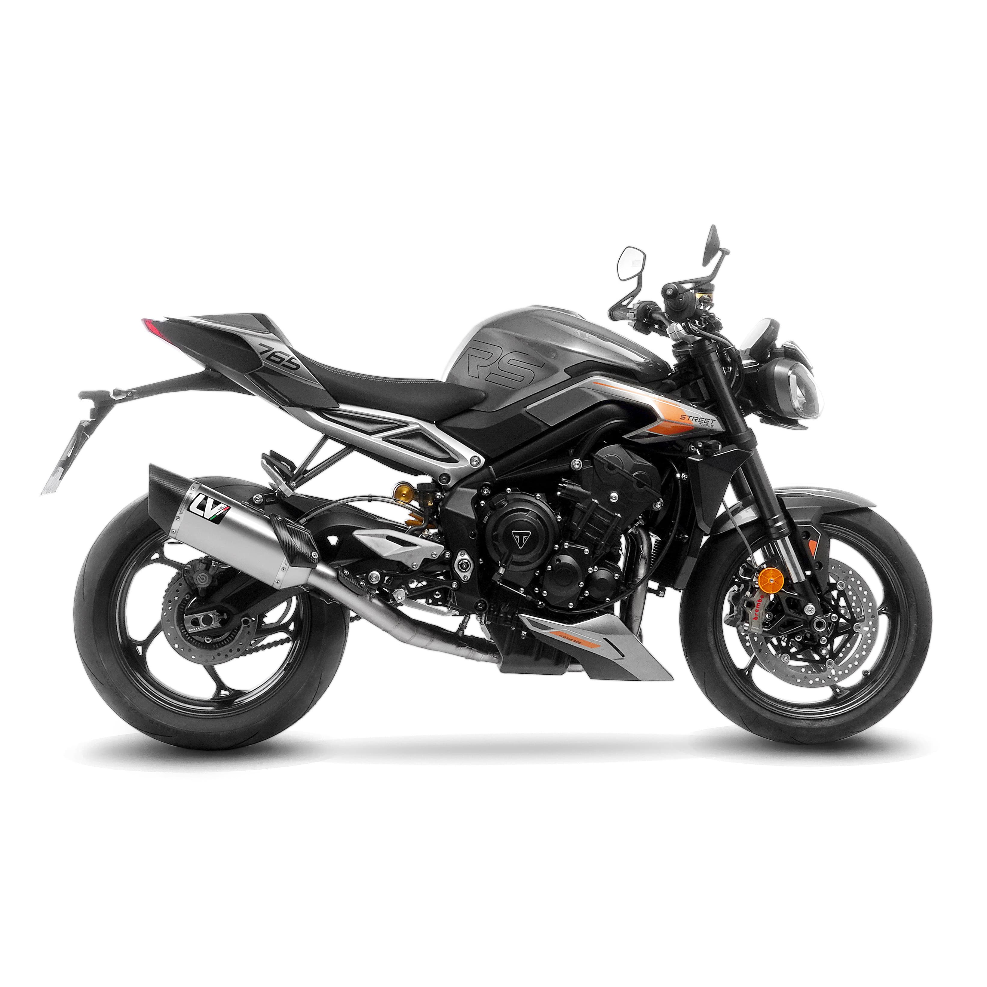Leo Vince LV-14 R full system for TRIUMPH STREET TRIPLE 765 R/RS/A2/MOTO2™ EDITION/RX 2023+ — view 1
